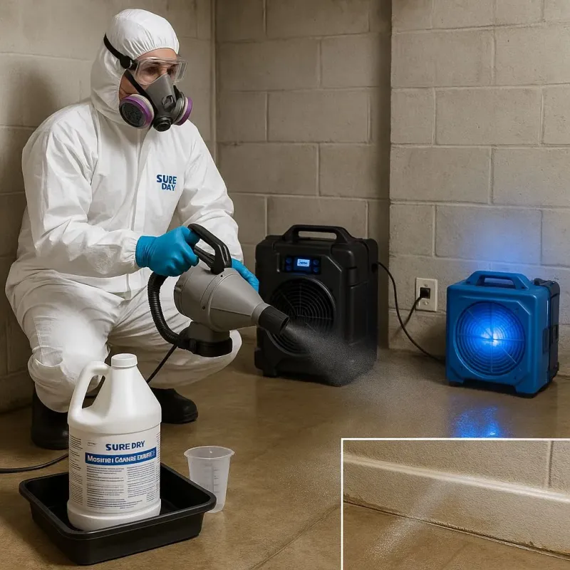 Sanitization and Odor Removal process in Williamstown, PA