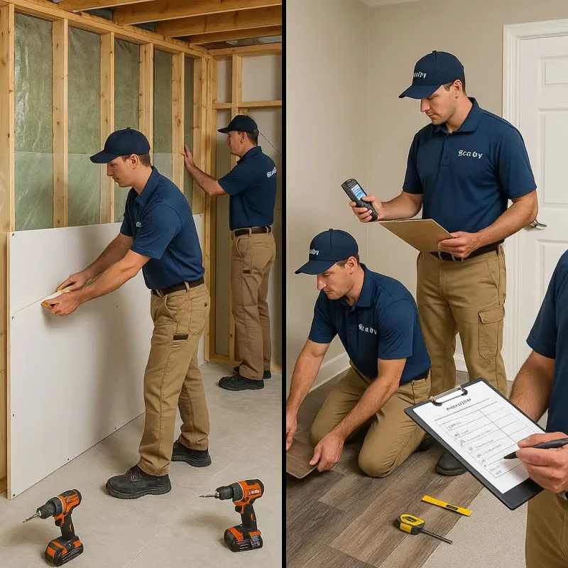 Repairs and Reconstruction process in Williamstown, PA