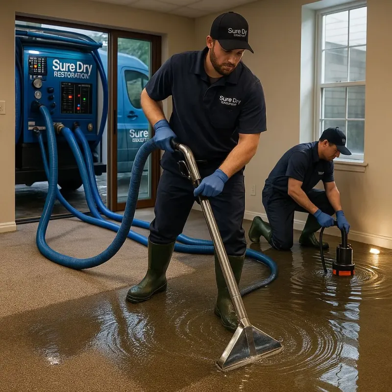 Water Extraction and Removal process in Williamstown, PA